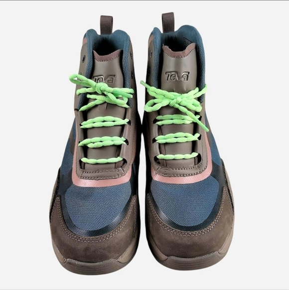 Teva Geotrecca women's hiking boot in Balsam/Burlwood Color size 7.5 - Picture 2 of 5